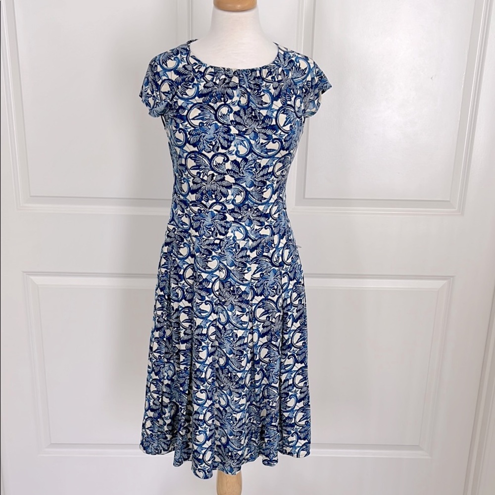 Tory Burch Silk Jersey Dress Size Small